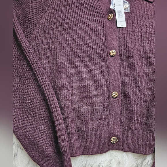 Tahari Brown Women's Cardigan - Picture 4 of 5